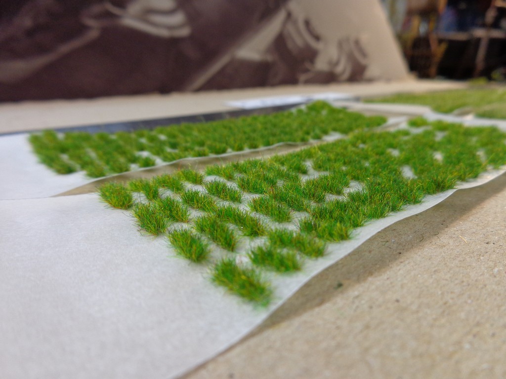 Qui serait intéressé pour acheter des planches de touffes d'herbe pour scénette et diorama? JfXHRi