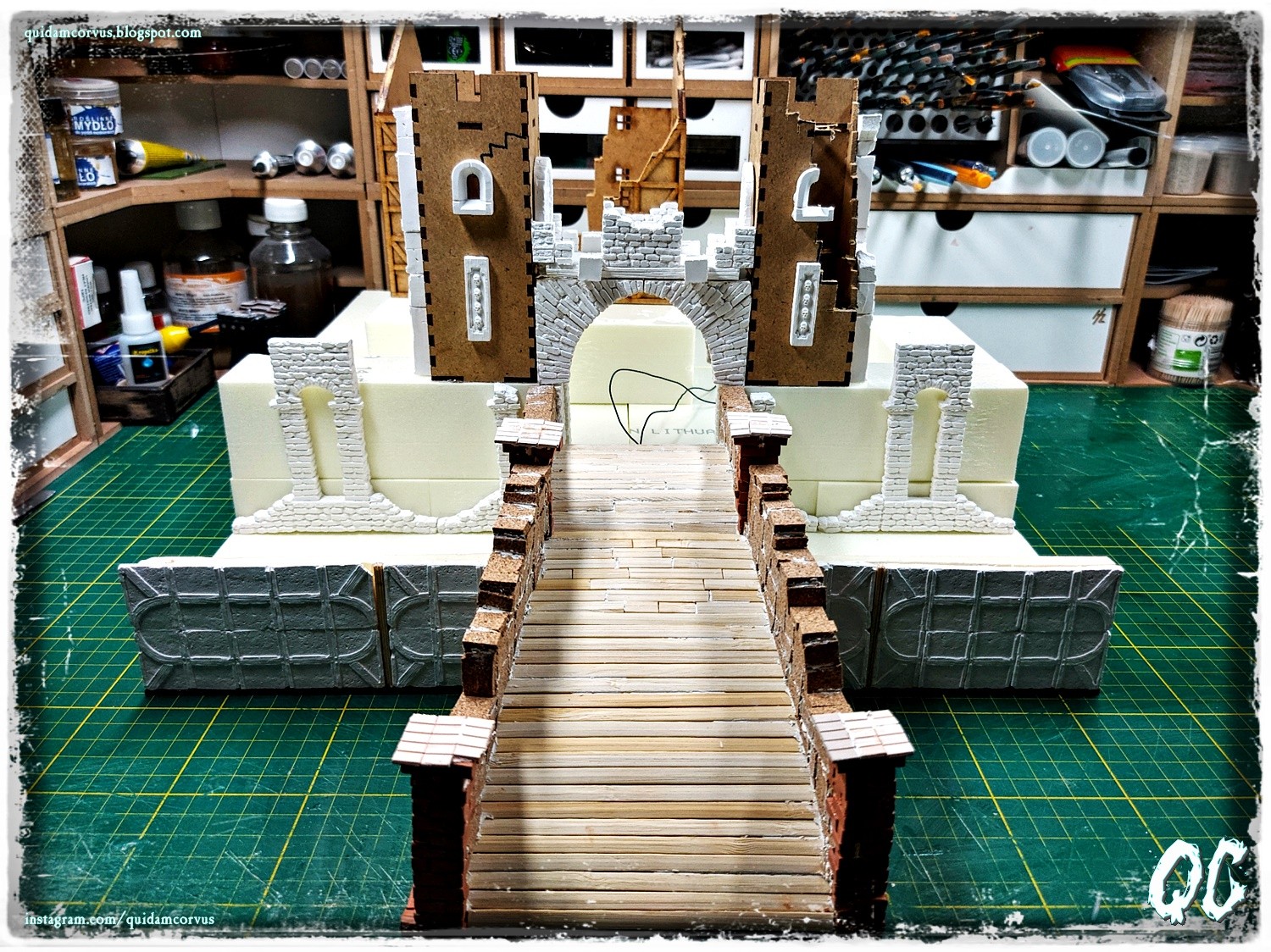 [WIP] Building of Ruins of Mordheim modular table ProBPV