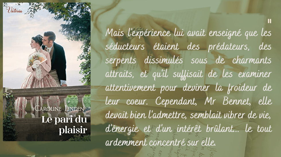 Scandalous - Tome 2,5 : Le pari du plaisir de Caroline Linden 8_1_980x550