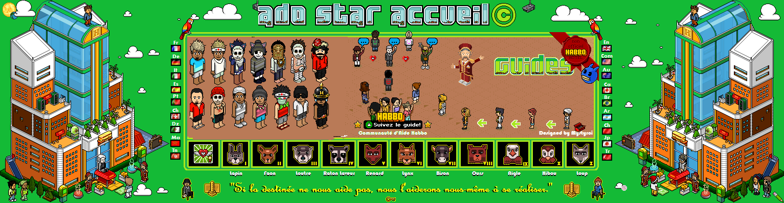 Crée un retro habbo