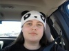 I like my panda hat