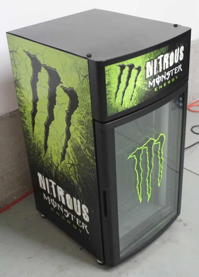 Monster Nitrous Fridge by Crystal Cooler