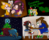 Happy Holidays from yours truly; this was a suggested artwork featuring 4 couples that you might find here on NewGen!  Enjoy the shipping!

LunAstion (LunaXBlastion)
CharisAnthos (CharismaXXanthos)
ShadRock (ShadowXRocky)
Genuliet (GenesisXJuliet)

Blastion (c) Blastion
Luna & Charisma (c) Luna
Xanthos (c) Phirania
Rocky (c) RKRobot
Shadow (c) Sega
Genesis and Juliet (c) Genesis