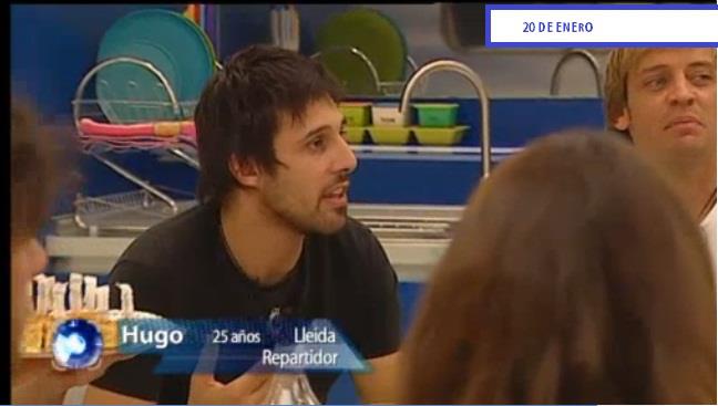 1\ PARTE------HUGO   EN  GH 12+1-----(20 de Enero/17 de Febrero) 20en10