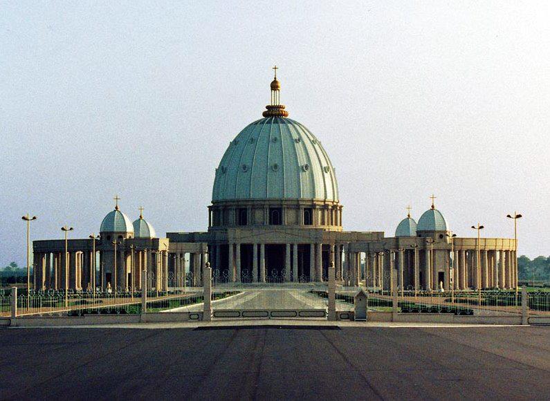 Basilika, Lady of peace, Yamasoukro, Ivory Coast taken by Marinus Hermens