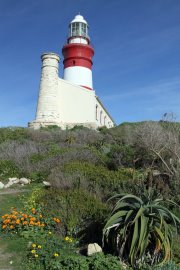 Lighthouse at Cape Agulhas taken by Marinus Hermens