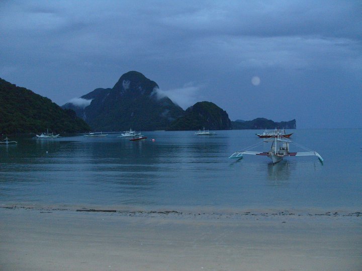 Palawan at dawn taken by Marinus Hermens