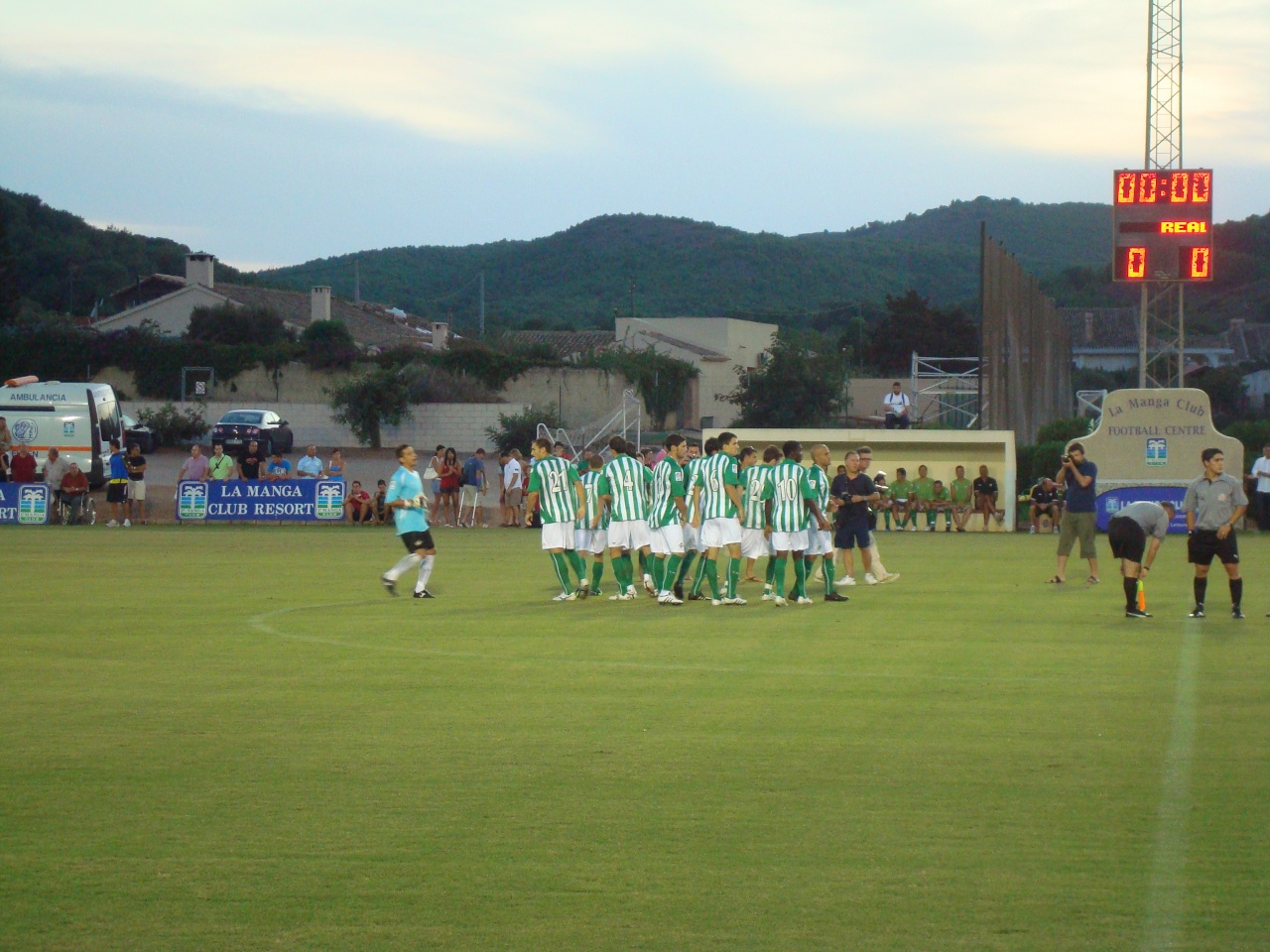 REAL BETIS  - MURCIA  ( 13 -8- 09)