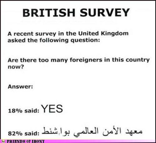 are there too many foreigners