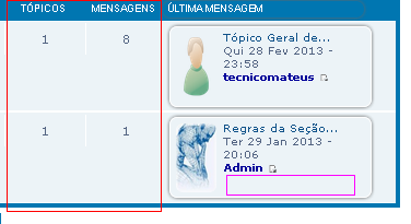 Trocar tópicos e mensagens de lugar Imagem14