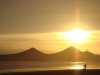 El Atardecer en la playa mas concurrida de nuestro Puerto.. Pozo Lizas