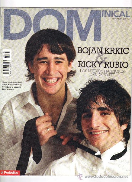 ricky rubio y bojan