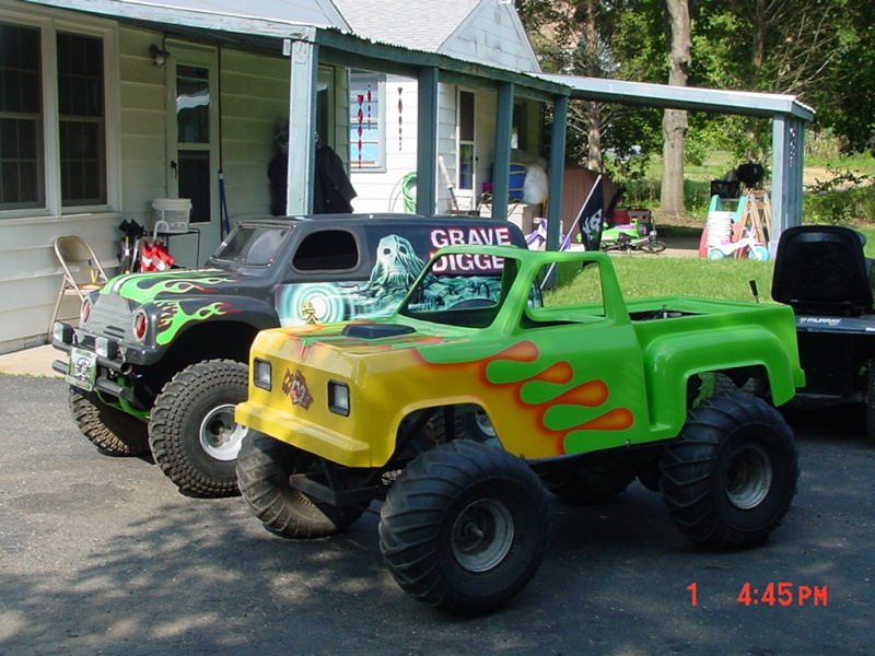 My kids Mini Monster Truck Go- Kart Dsc00011