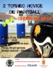 Cartel del 2º Torneo de Paintball Novice Ciudad de Baza 2011