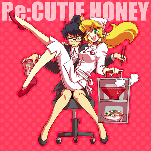 Honey and Natsuko from Re: Cutie Honey