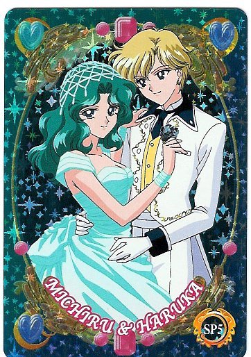 Haruka and Michiru marry