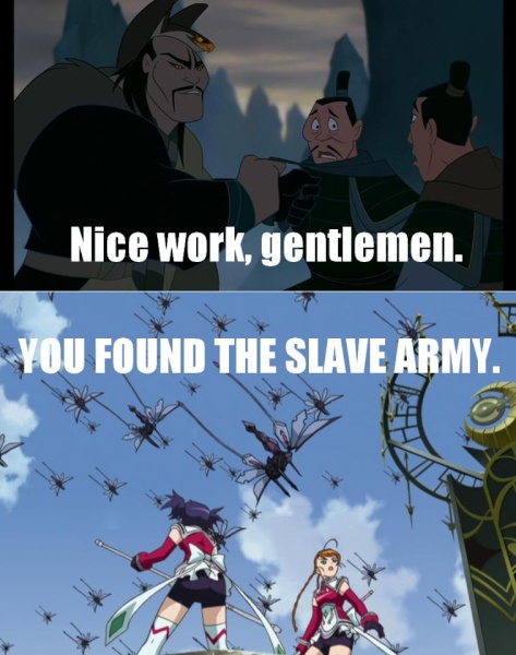 Mai-Otome meets Mulan meme