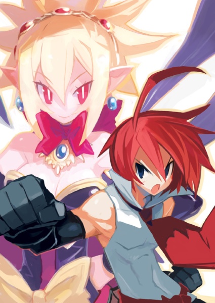 Rozalin and Adell from Disgaea 2