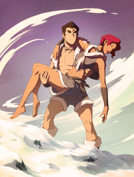 Bolin/Nuktuk and Ginger from Nuktuk: Hero of the south