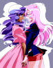 Utena Tenjou x Anthy Himemiya from Revolutionary Girl Utena