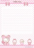 Hello Kitty Stationery Letter10