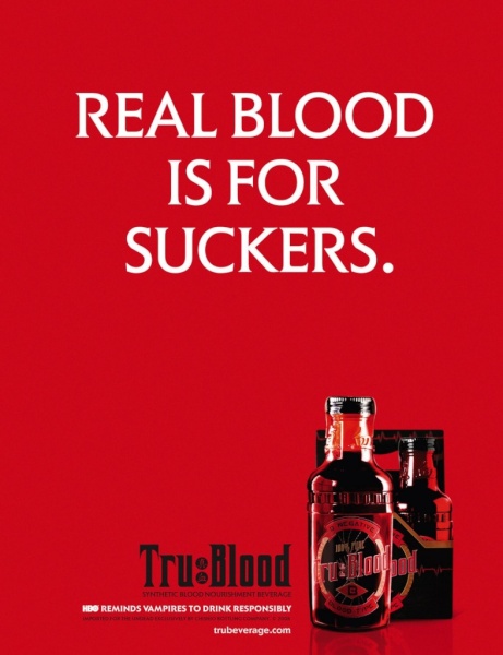Real blood is for suckers