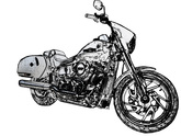 Le SOFTAIL  moteur M8 11680-4