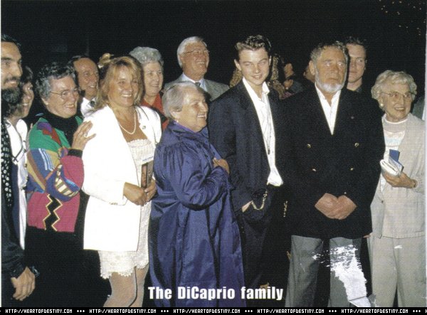 leo dicaprio family