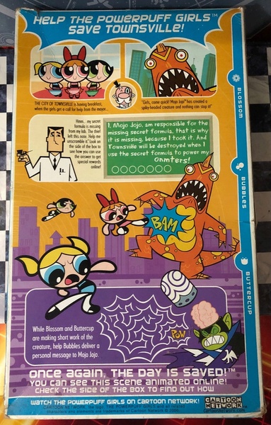 Powerpuff Girls cereal (back)