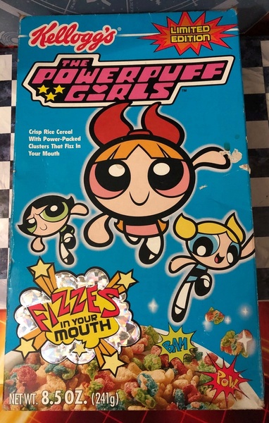 Powerpuff Girls cereal (front)