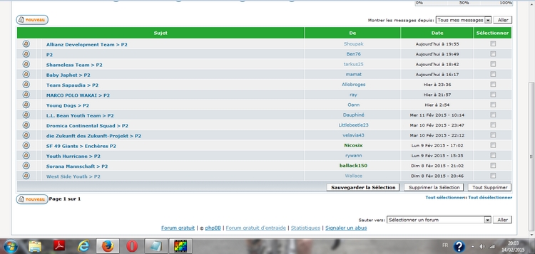 Coupe Wallasix 2015 - Les résultats P210