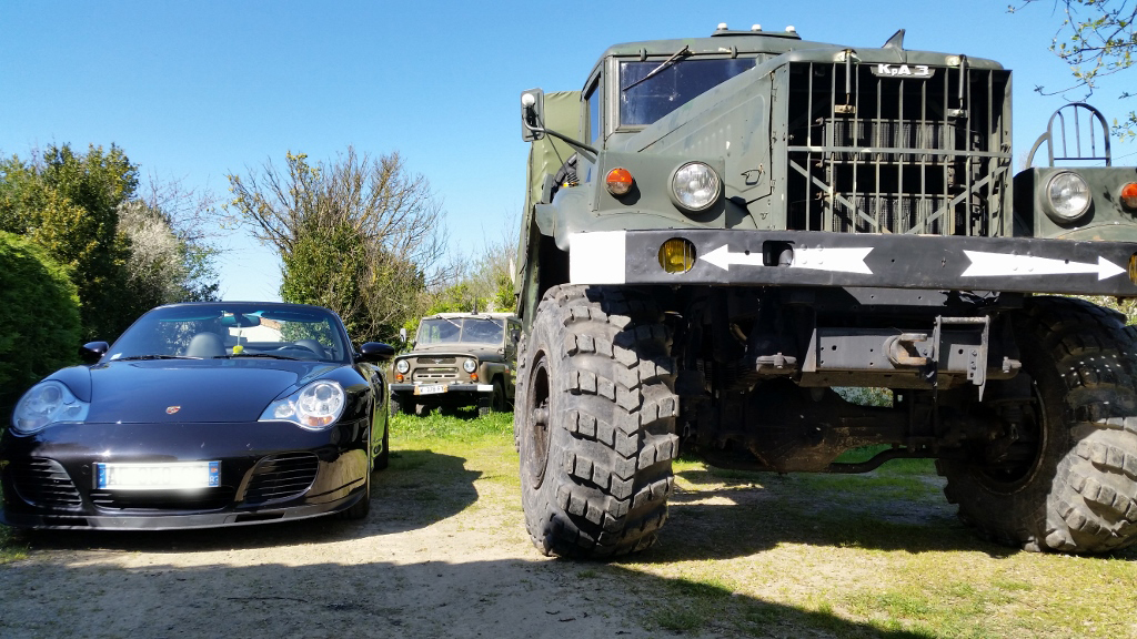 996 turbo s et KrAZ varg