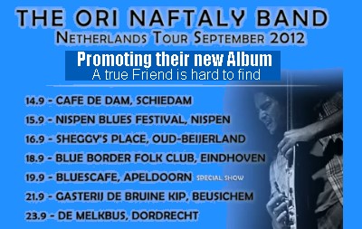 Ori Naftaly Netherlands Tour