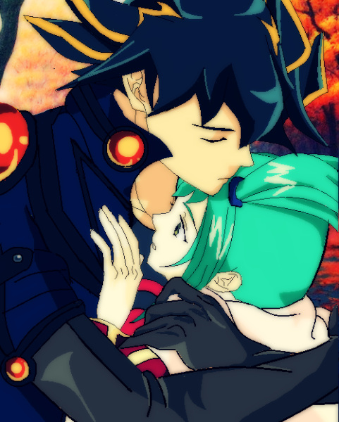 Yusei y Luna