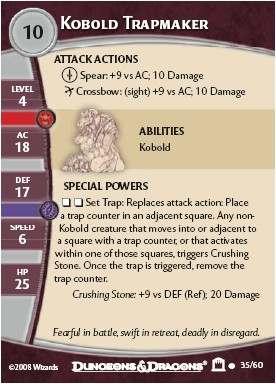 35 Kobold Trapmaker