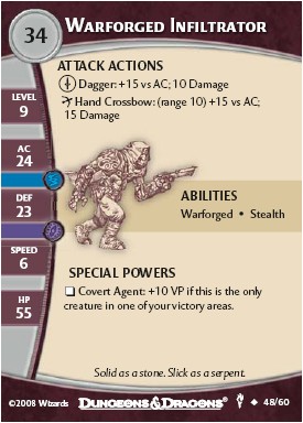 48 warforged infiltrator