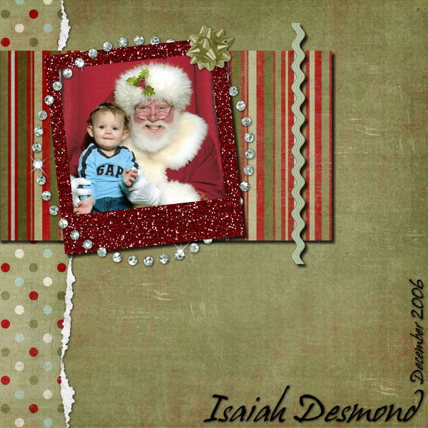 Isaiah and Santa
