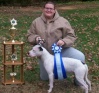 11 months old. 1st place 9-12 month males.  Best Puppy.  November 2006.