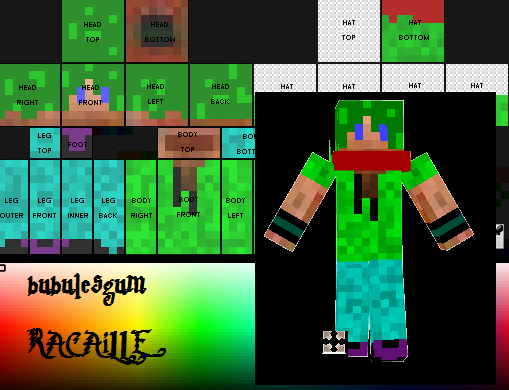 skin bubulesgum mode racaille