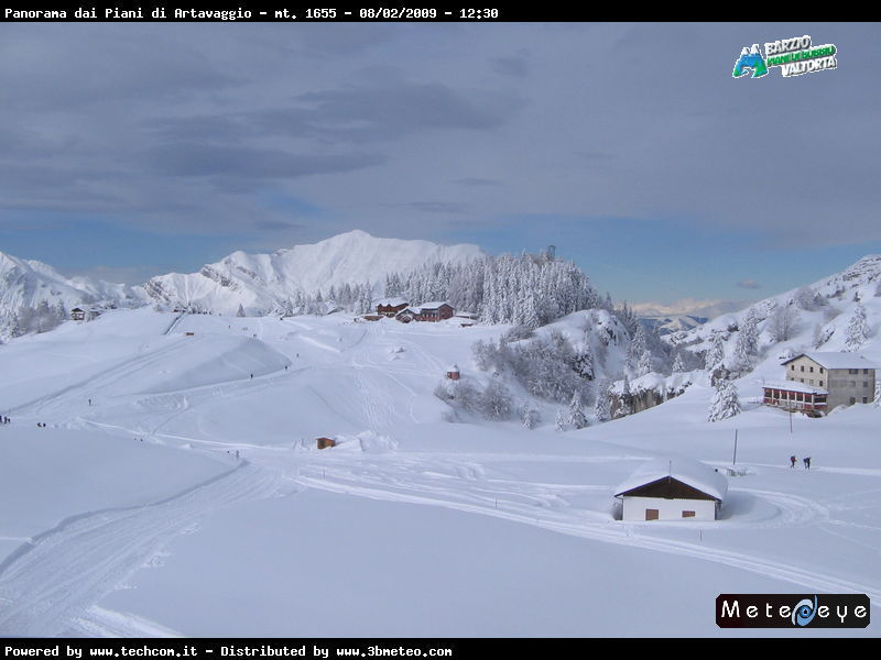 3 mt. di neve ai piani di artavaggio (lc)