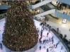 This is at the Galleria Mall in Dallas, around Christmas time. The lighting sequence of the tree can be timed with the music that plays. Makes for a rather stunning sight.