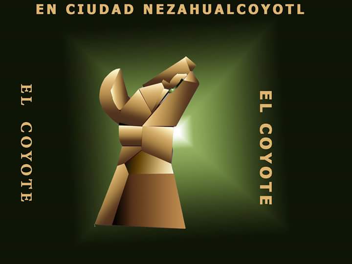 Busto de un coyote