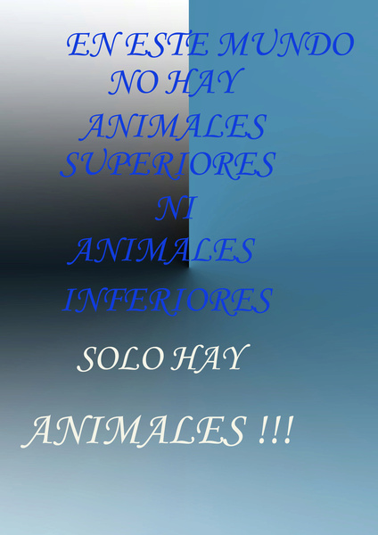 SOLO HAY ANIMALES