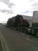 British India line on Low loader at Portland 24/04/12