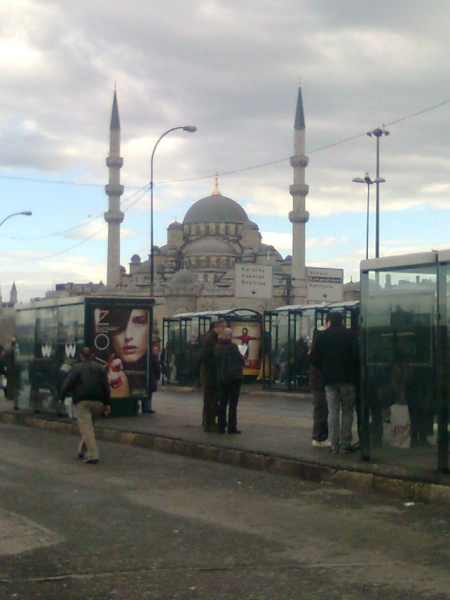 Masjid di Eminonu, Istanbul