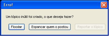 [OFF]O que você acha da lei de comer SOPA?E soltar uma PÌPA? Flood10