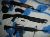 AK-47, SPAS 12, M15 A4 classic army