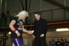 Nic Wood dancing with Ricky Morton