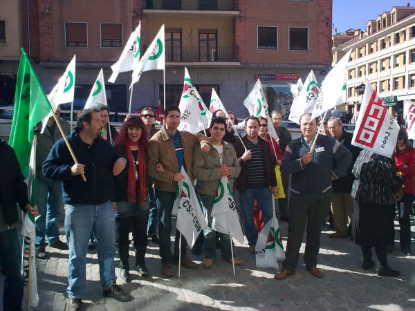 Manifestación Segovia