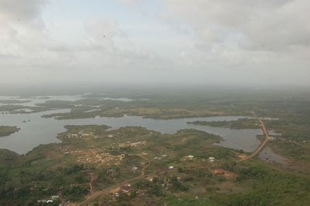 aerial view of grand Geddeh